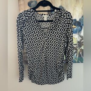 Two H&M MAMA Cotton Maternity Shirts. Both Medium.